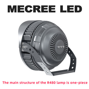 Projecteurs LED pour stades sportifs en alliage d'aluminium étanches IP67 850W/1050W/1250W/1550W avec télécommande, garantie 5 ans, faisceau 3000K-6500K - Product Image 4