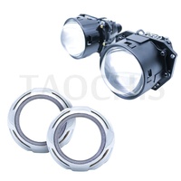 Ziao taohijab — lentille de projecteur LED M8 PRO BI 3.0 pouces, Kit 6000K, éclairage de rénovation de voiture universelle