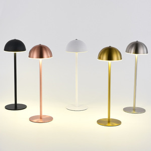 Hiện đại cảm ứng kim loại không dây sạc USB <span class=keywords><strong>LED</strong></span> bảng đèn lãng mạn có thể sạc lại bàn đèn cho Nhà hàng phòng ngủ cạnh giường ngủ Pin - Product Image 4