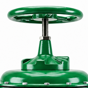 Actionneur à diaphragme pneumatique S57 avec volant et affichage numérique pour l'industrie pétrolière et gazière, personnalisé et OEM - Product Image 3
