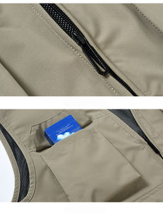 Chaleco de Seguridad Reflectante Impermeable y Transpirable de Poliéster con Logotipo Personalizado OME, Precio Económico al por Mayor, Alta Visibilidad - Product Image 3