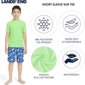 FOXA T-shirt de protection solaire à manches courtes UPF 50 Plus pour garçons - Product Image 3