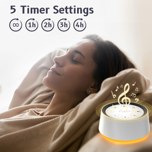 Machine à sons relaxants et veilleuse <span class=keywords><strong>pour</strong></span> un meilleur sommeil – Offre spéciale - Product Image 5