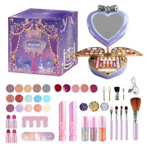 Kit <span class=keywords><strong>de</strong></span> <span class=keywords><strong>maquillage</strong></span> miroir <span class=keywords><strong>magique</strong></span> pour enfants, ensemble cosmétique lavable avec vernis à ongles et fards à paupières, boîte <span class=keywords><strong>de</strong></span> <span class=keywords><strong>maquillage</strong></span> non toxique pour enfants - Product Image 6