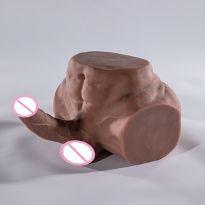 Super grote halflichaams seksspoppen voor vrouwen, realistisch, volledig van siliconen met lange penis, TPE seksspeeltjes van betrouwbare leveranciers - Product Image 6