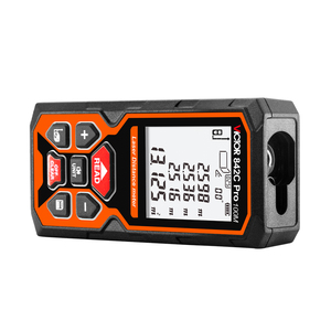 Télémètre laser VICTOR 842A Pro 50m, télémètre laser portable avec ruban à mesurer intégré, outil de mesure - Product Image 3
