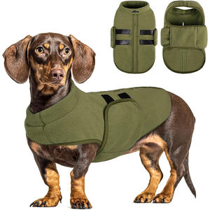 Hoodie chaud en peluche pour chien, manteau en polaire épais pour chiens de taille moyenne à grande, rétrieur, <span class=keywords><strong>labrador</strong></span>, vêtements d'extérieur pour temps froid - Product Image 4