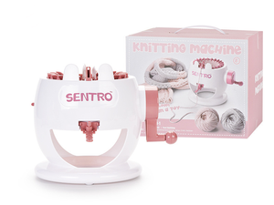 เครื่องถักนิตติ้งขนสัตว์แบบถักเดี่ยวและคู่สำหรับพี่น้องสไตล์วาร์ปสเวตเตอร์ผ้าพันคอเสื้อผ้าถุงเท้า-มาใหม่ - Product Image 4