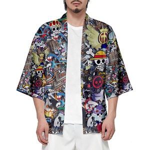 เครื่องแต่งกายคอสเพลย์เรื่องกฏหมาย luffy วันต่อชิ้นชุดกิโมโนสี่จักรพรรดิเอ็ดเวิร์ดนิวเกทสัญลักษณ์ฮอย - Product Image 1