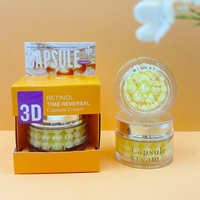Krim pelembab wajah Korea kustom krim merah muda Niacinamid Retinol krim kapsul Jelly kolagen perbaikan anti-penuaan