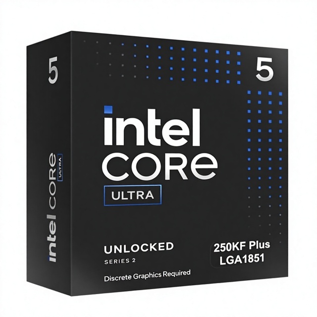 Core Ultra 5 Processor 250kf Plus 18 Cores (6 P-cores + 12 E-cores) up to 5.3 Ghz for Demanding Gaming and Creator Box Pack 18-