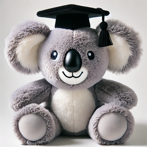 <span class=keywords><strong>Peluche</strong></span> personalizzato <span class=keywords><strong>canguro</strong></span> di laurea con cappello da scapolo regalo unico di laurea - Product Image 5