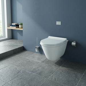 Belle conception intérieure indienne Vistaar fabrication de céramique tenture murale concepteur couleur blanche Tessa modèle tenture murale toilettes - Product Image 1