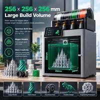 Imprimante 3D FDM multicolores de bureau, haute vitesse, grand volume d'impression, imprimante 3D Bambu Lab P2S Combo pour l'éducation et l'usage domestique