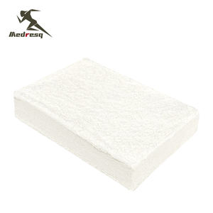 ผ้าก๊อซดินขาวแบบบีบอัดที่สามารถละลายน้ำได้ผ้าโปร่งที่ผ่านการฆ่าเชื้อด้วยรังสีเอกซ์พับหรือไม่มี - Product Image 2