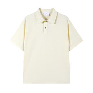 T-shirt polo en coton de haute qualité, tricoté avec broderie personnalisée, séchage rapide, polo de golf respirant pour hommes - Product Image 6
