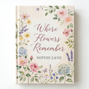 Libro Estético de Tapa Dura Personalizado, "<span class=keywords><strong>Donde</strong></span> las Flores Recuerdan" de Sophie Lane, Libro Decorativo con Cubierta Floral para Decoración del Hogar y Regalo - Product Image 2