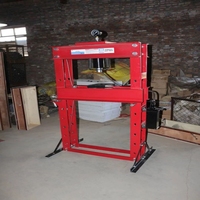 Kit d'équipement de réparation de carrosserie avec vérin hydraulique de 50 tonnes et presse de banc hydraulique à pompe à pied pour atelier