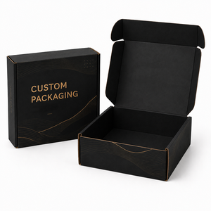 Cajas de Envío Ecológicas Personalizadas al por Mayor, Cajas de Cartón Corrugado Impresas con Diseño Personalizado, Caja Tipo Avión para Souvenirs - Product Image 4