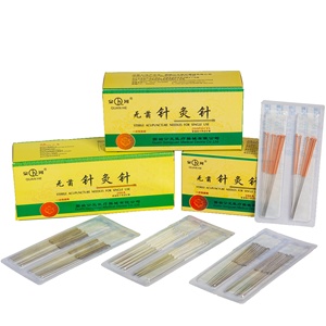 Venta al por mayor <span class=keywords><strong>Agujas</strong></span> <span class=keywords><strong>de</strong></span> <span class=keywords><strong>acupuntura</strong></span> Estéril Desechable Mango plateado 200PCS - Product Image 6