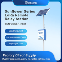 Extenseur de signal LoRaWAN, répéteur sans fil solaire pour système de contrôle d'irrigation agricole, couverture de grande surface