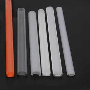 Tùy Chỉnh Nhựa Ép Đùn Chụp Đèn Acrylic <span class=keywords><strong>PMMA</strong></span> Bi-Màu Sắc Xi Lanh Ống Vòng Ống Khuếch Tán Bìa Cho Chiếu Sáng - Product Image 4