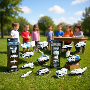 Mi Casita Aerospace Series Set 5Pcs Alloy Plastic Manual Educational Science Toy For Kids 4-6Y - Product Image 2