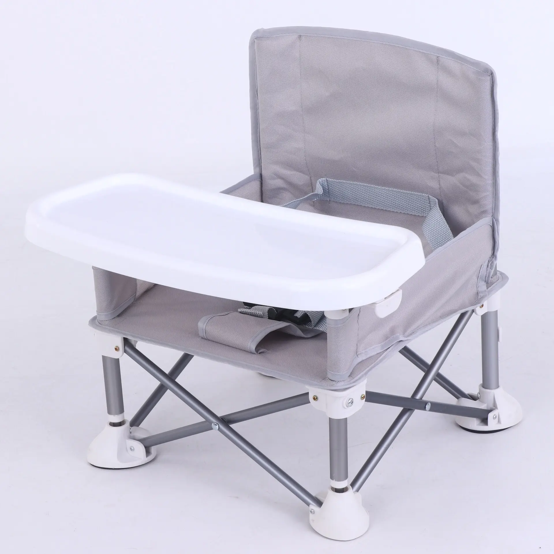 어린이 여행 부스터 좌석 트레이 아기 접이식 휴대용 높은 의자 먹는 캠핑 실내 야외