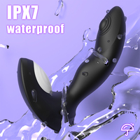 Masseur de prostate vibrant S-Hande, rechargeable, en silicone, plug anal sans fil pour hommes