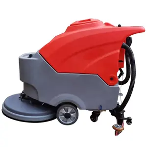 Auto scrubber with battery electric concrete floor scrubber machine floor cleaning machine automatic road cleaning machine