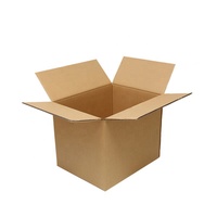 Petites boîtes d'expédition en carton postal personnalisé réutilisable pour l'emballage de boîtes en papier kraft