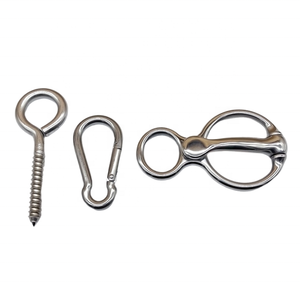 Horshi, venta al por mayor, anillo bloqueador, anillo de corbata de <span class=keywords><strong>caballo</strong></span>, acero inoxidable, reducción de <span class=keywords><strong>caballo</strong></span> herido al tirar hacia atrás - Product Image 1