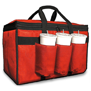 Door Dash Postmates Pizza Bag Calentador aislado Pizza Food Delivery Bag para conductor con portavasos - Product Image 1