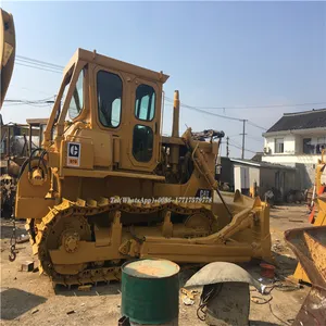 Original Segunda mão Bulldozer Cat D7g com guincho hidráulico, D7, D6, D5, D4, D3 Usado Caterpillar dozer para venda