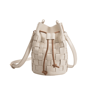 Lujosos bolsos tejidos de cuero vegano suave para mujer, bolsas de tiras de cuero pu para niñas, también se pueden usar en iPhone - Product Image 1