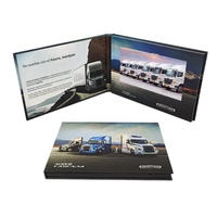 10 pouces bon prix personnalisé cadeau vidéo boîte écran Lcd vidéo brochure cadeau boîte vidéo en brochure