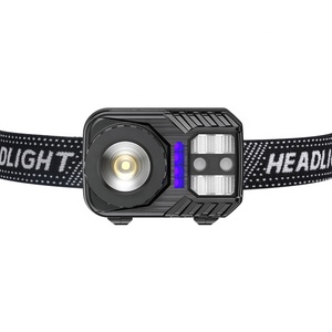 2023 New Arrival tuyệt vời Hands miễn phí cảm biến Led Đèn Pha chùm rộng Zoomable siêu sáng Head Torch đèn pin cho cắm trại - Product Image 1