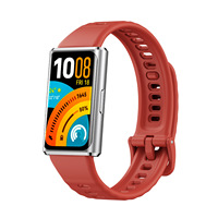 Bracelet en silicone de haute qualité avec motif ondulé, bracelet de montre intelligente pour Huawei Band 11/11 Pro, bracelet de sport officiel de couleur unie