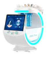 Hot 7 in 1 Hydrodermabrasion Aqua Peel Small Bubble Facial Machine with Skin Analyzer for Deep Cleansing & Skin Rejuvenation