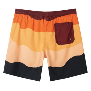 Оптовая продажа быстросохнущие короткие мужские пляжные шорты для плавания летние большие размеры напечатанные американский флаг водонепроницаемые плавки для мужчин - Product Image 2