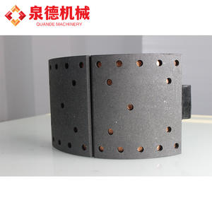 Conjunto de Zapatas de Freno en Estado Nuevo S4740-12330/S4740-12340 Compatible con Camiones Mezcladores de Concreto Hino y GAC Hino 700 - Product Image 1