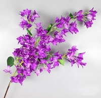 Dekorationsblumen Seiden-Bougainvillea Künstliche Blumen Lange Zweige für Hochzeit und Heimdekoration