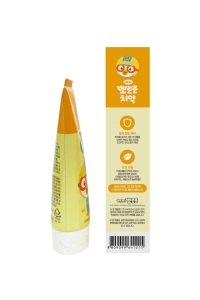 Wholesale Korea Custom Pororo Kids <b>Toothpaste</b> 90g Pineapple <b>Flavor</b> Children Fluoride Free Oral Care Made in Korea - Product Image 5