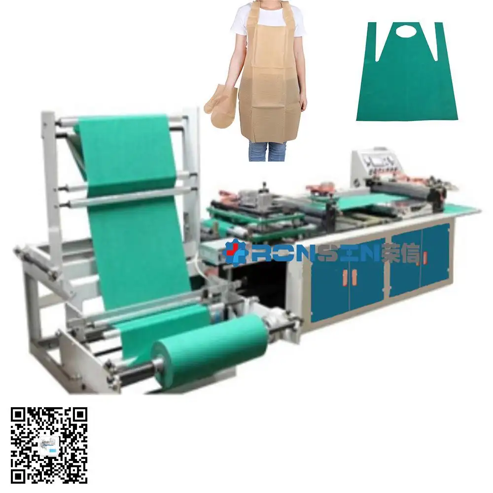 Máquina de fabricación de delantal no tejido