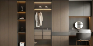 Muebles modernos personalizables, armarios de madera para dormitorio, Hotel, sala de estar, hogar, apartamento, Villa y uso escolar - Product Image 2