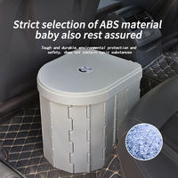 Toilette d'urgence mobile extérieure pliante Portable nouvelles fournitures de voyage ABS pour véhicule Camping et randonnée