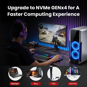 Taimi High Performance 256GB M.2 NVMe SSD Aksesoris Komputer Hard Disk Portabel untuk Pengeditan Video dan Konsol Game Tersedia di Stok - Product Image 4