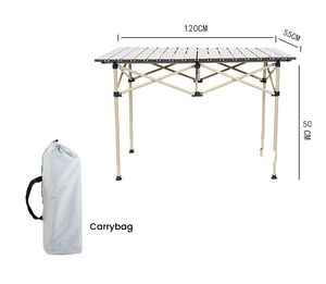 Coréen 120cm 150cm <span class=keywords><strong>pas</strong></span> <span class=keywords><strong>cher</strong></span> grande <span class=keywords><strong>valise</strong></span> en acier au carbone Tube inoxydable Camping <span class=keywords><strong>Table</strong></span> pliante pour salle à manger barbecue - Product Image 3