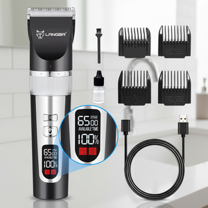 ओएम/ओडम पेशेवर कस्टम नया आरपीएम 7000 पावर डिस्प्ले कॉर्लेस कुत्ते बालों को हटाने मशीन इलेक्ट्रिक पालतू जानवर - Product Image 1