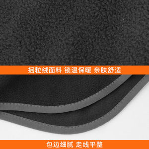 Bandeau polaire pour le froid avec cache-oreilles et large bord, pour le cyclisme, les sports, les enfants, couleur unie, chaleur et réduction du bruit - Product Image 3